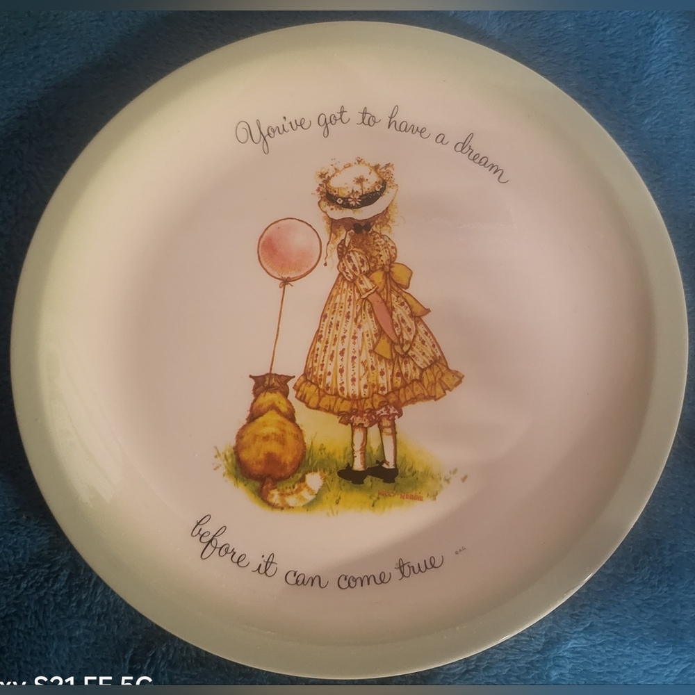 Vintage 1973 Holly Hobby Collectors Plate
